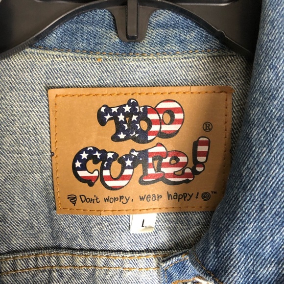 Too Cute Denim Vintage Disneyland Large Unisex - Picture 5 of 8